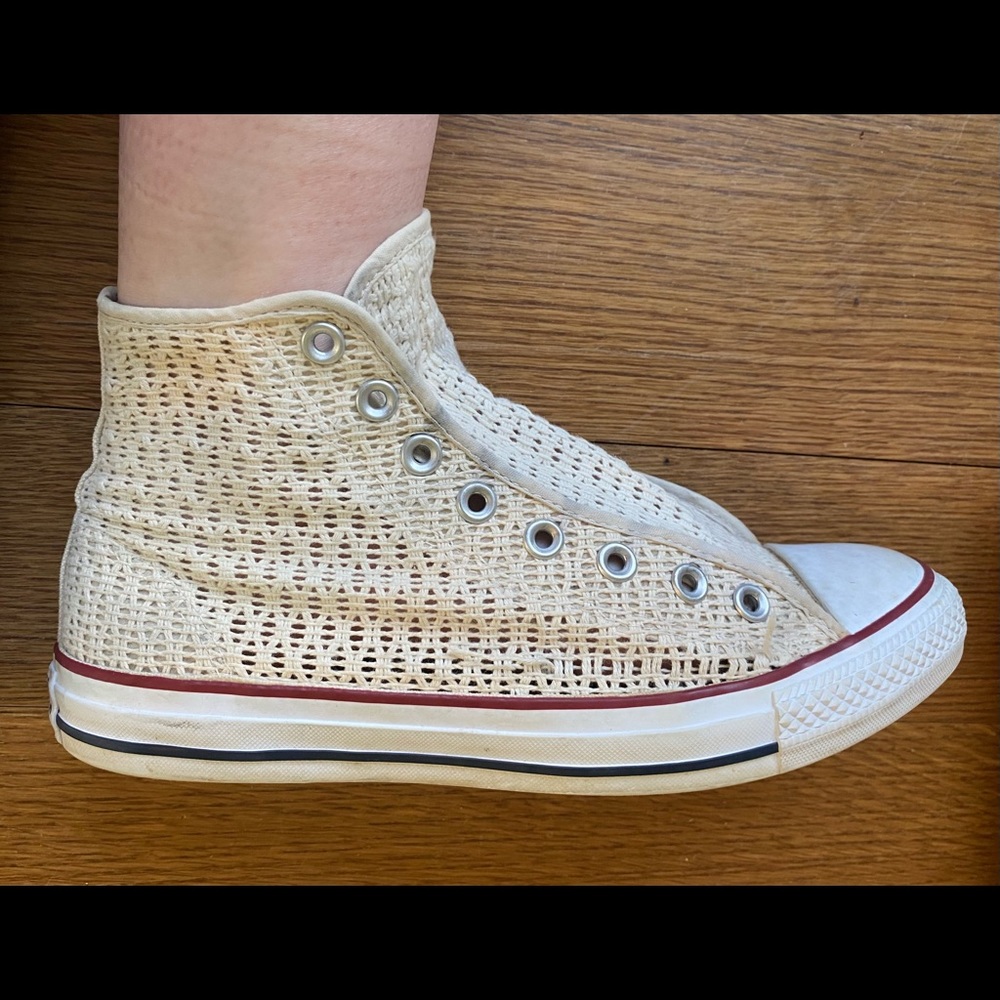 Vintage Crochet Converse